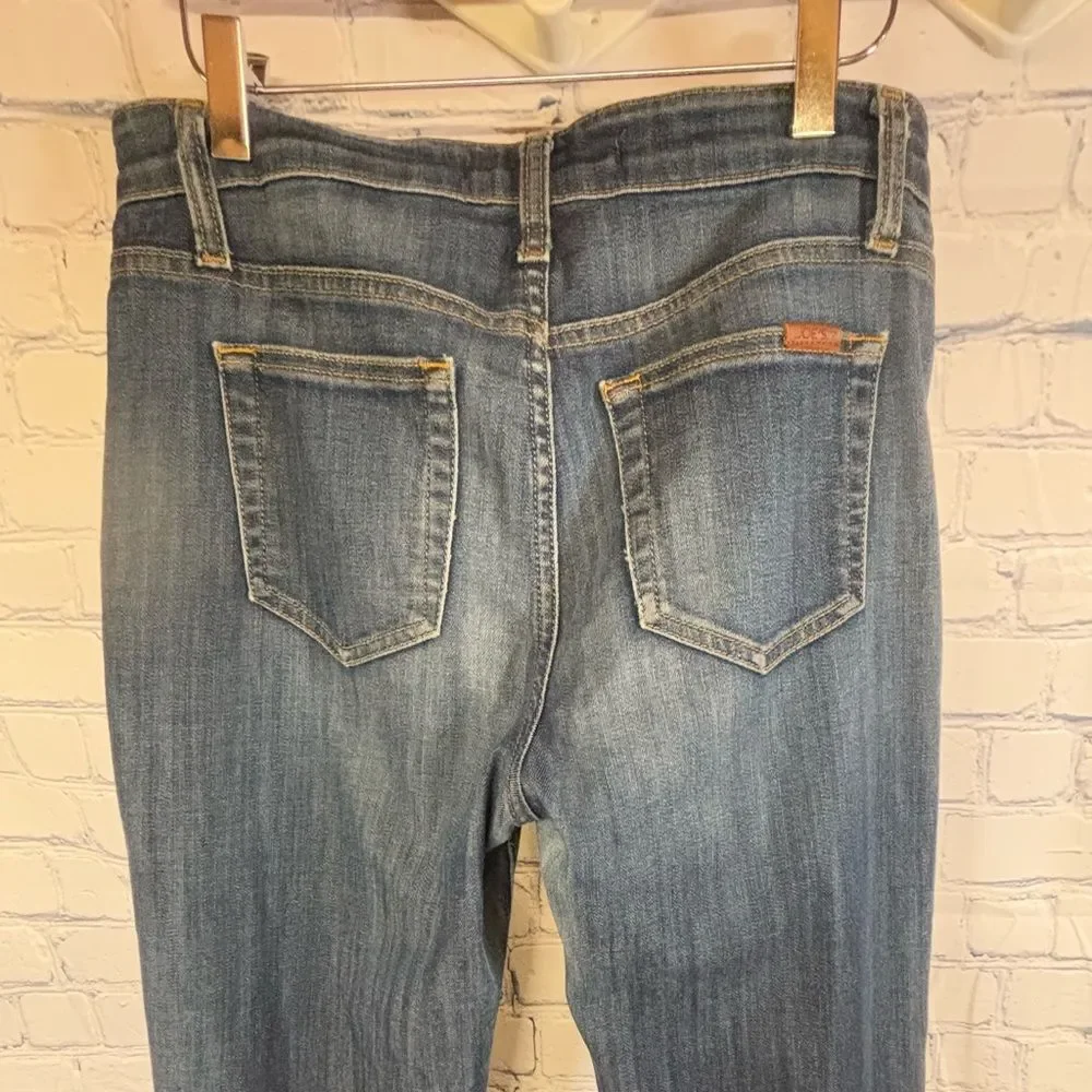 Joe's Jeans Samantha Porkchop Pocket Soft Y2K Classic Boot Cut Jeans Size 28